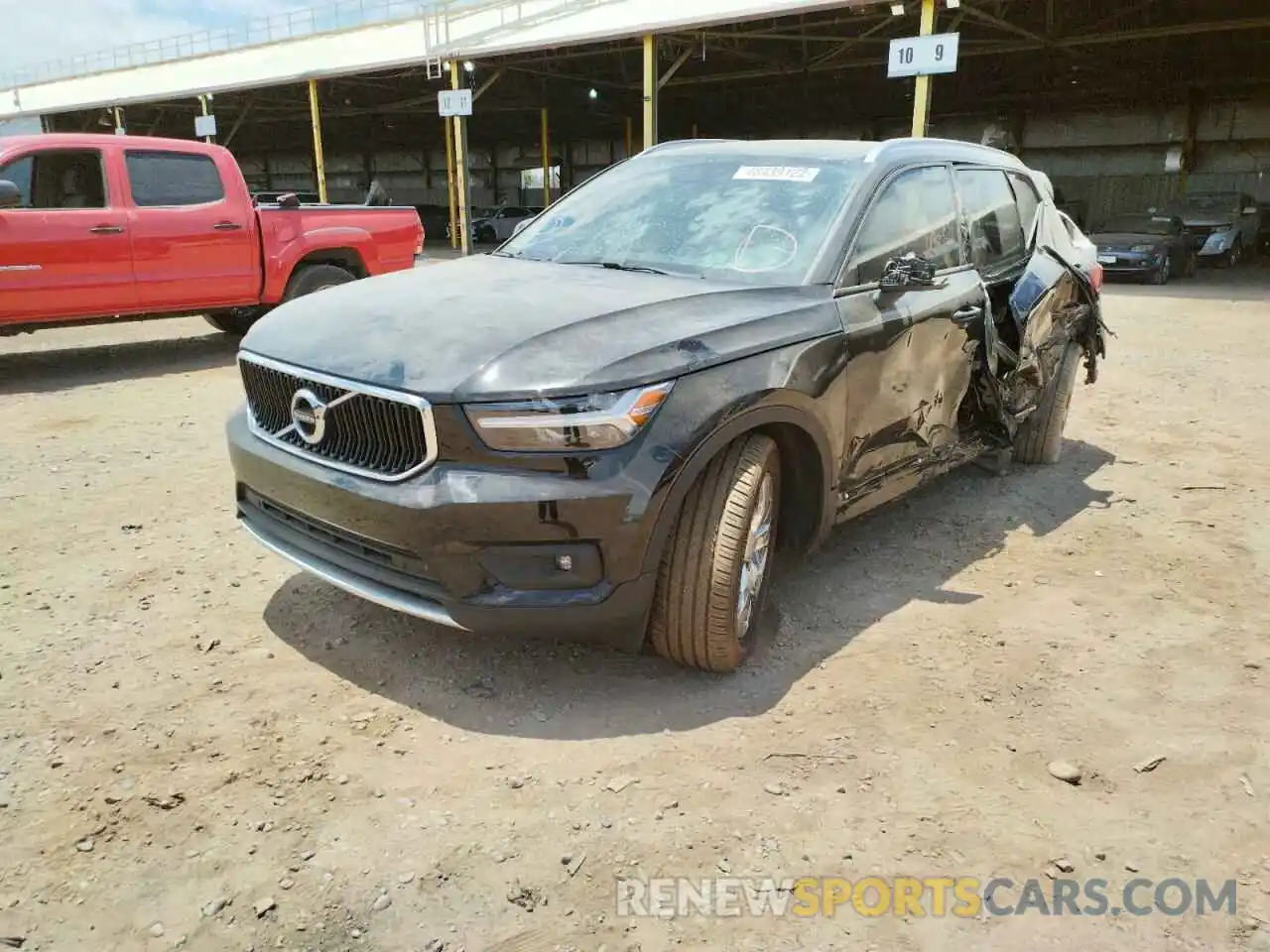 2 Photograph of a damaged car YV4AC2HK1M2464452 VOLVO XC40 2021