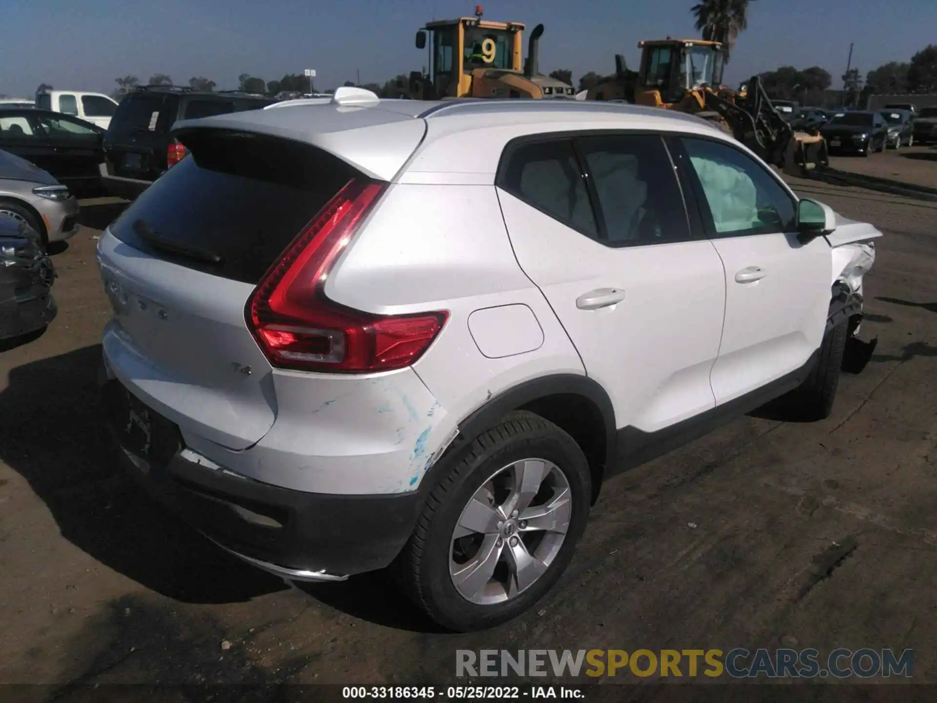 4 Photograph of a damaged car YV4AC2HK3M2560891 VOLVO XC40 2021