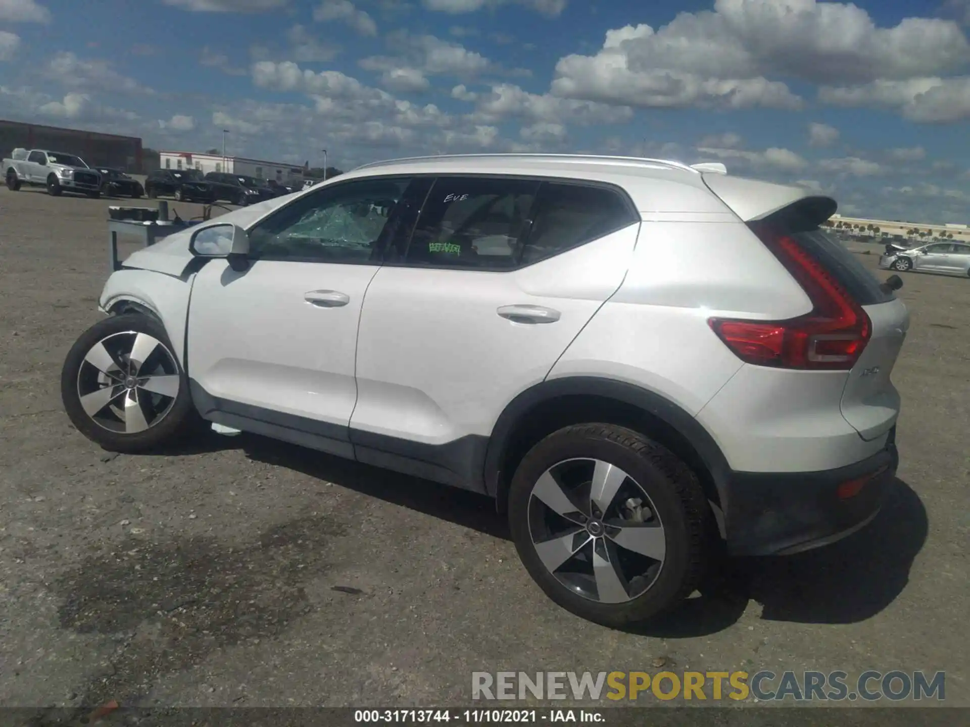 3 Photograph of a damaged car YV4AC2HK6M2459103 VOLVO XC40 2021