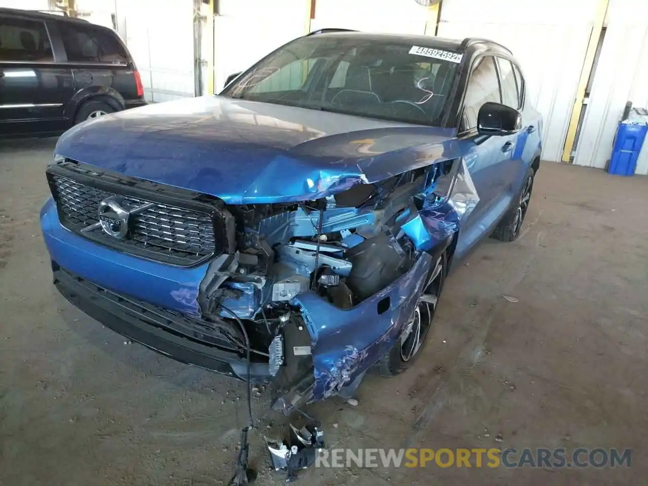 9 Photograph of a damaged car YV4AC2HM6M2453996 VOLVO XC40 2021