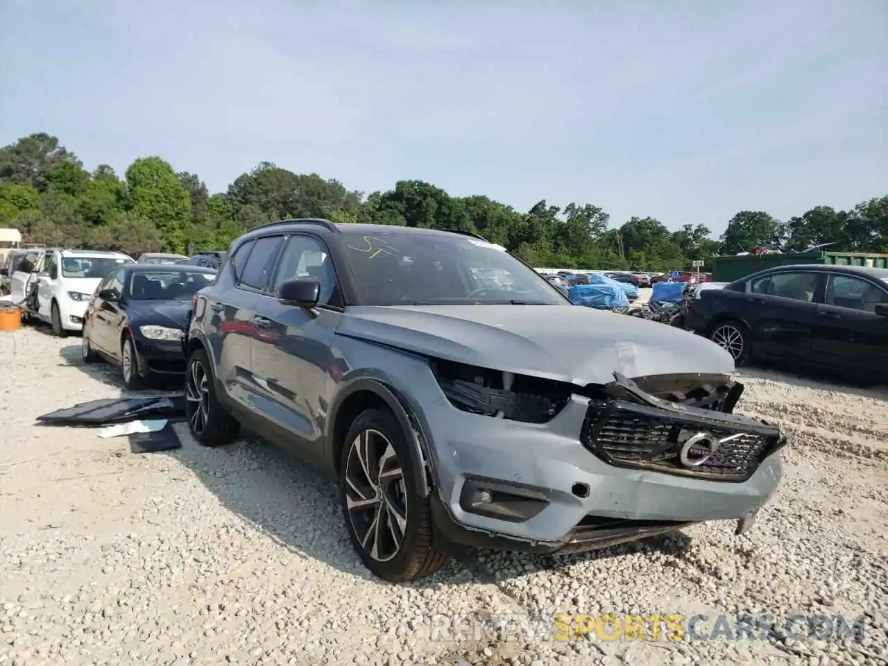 1 Photograph of a damaged car YV4AC2HM9M2496342 VOLVO XC40 2021