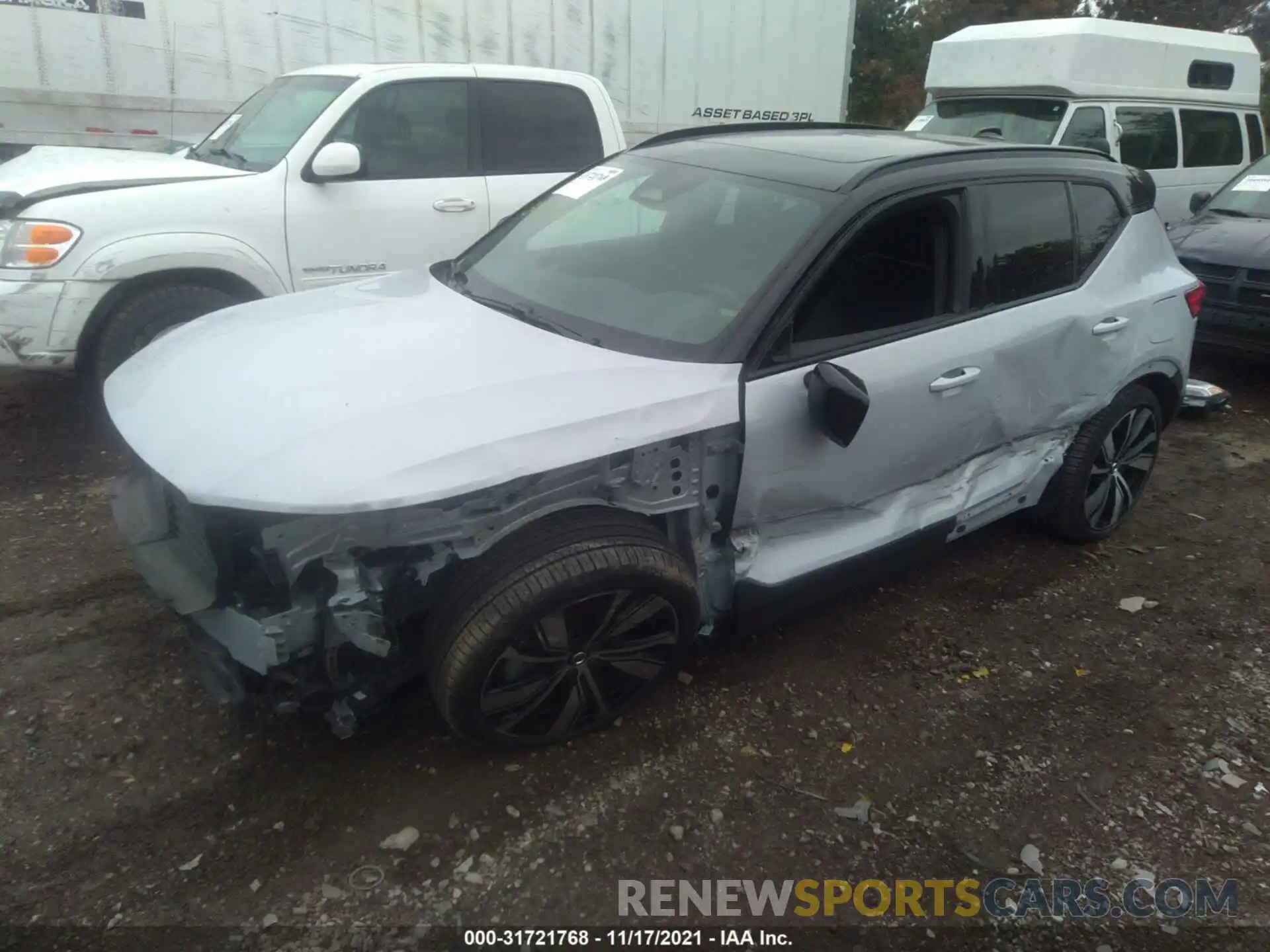 2 Photograph of a damaged car YV4ED3UR9M2450080 VOLVO XC40 2021