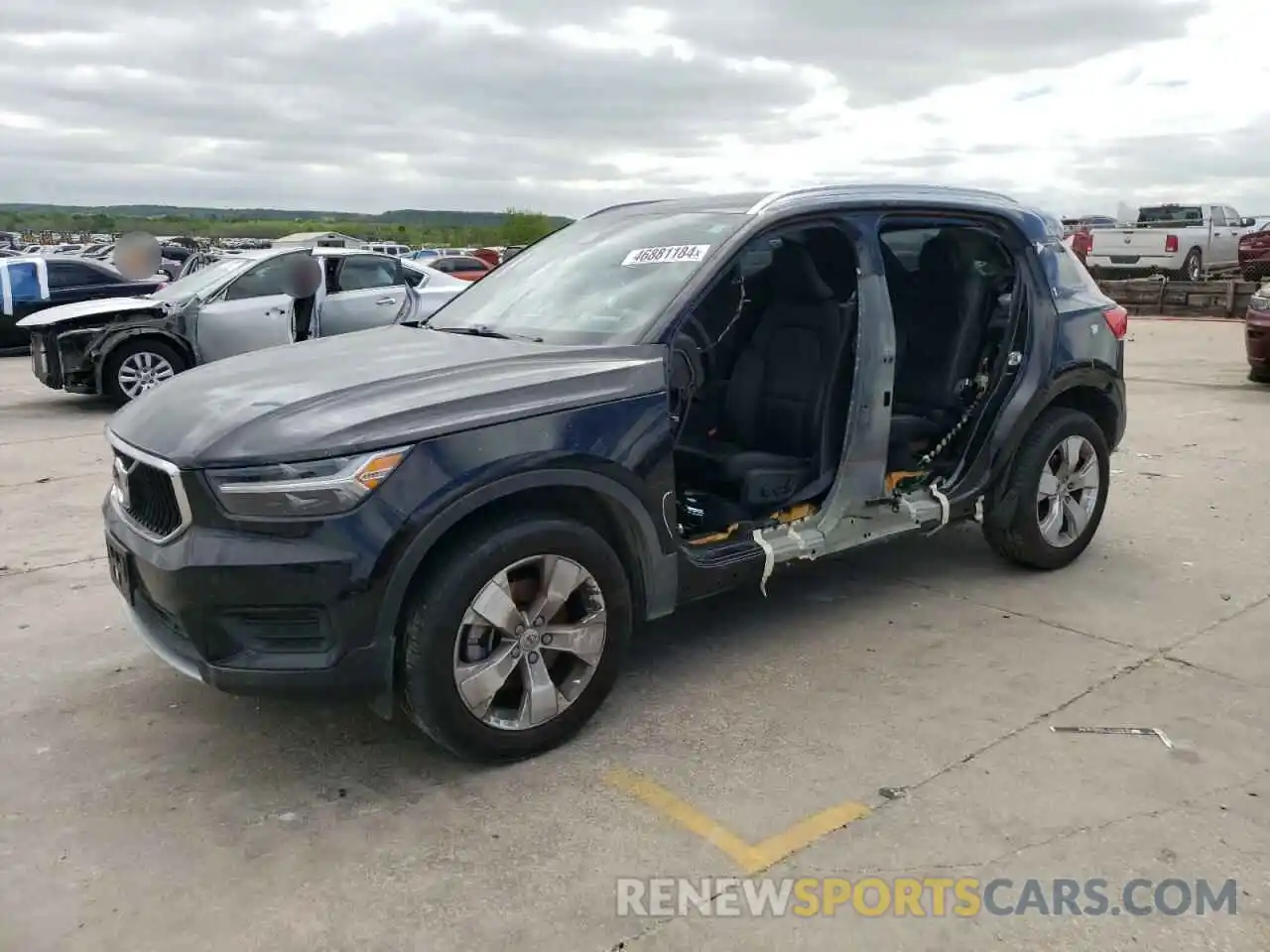 1 Photograph of a damaged car YV4AC2HK0N2733767 VOLVO XC40 2022