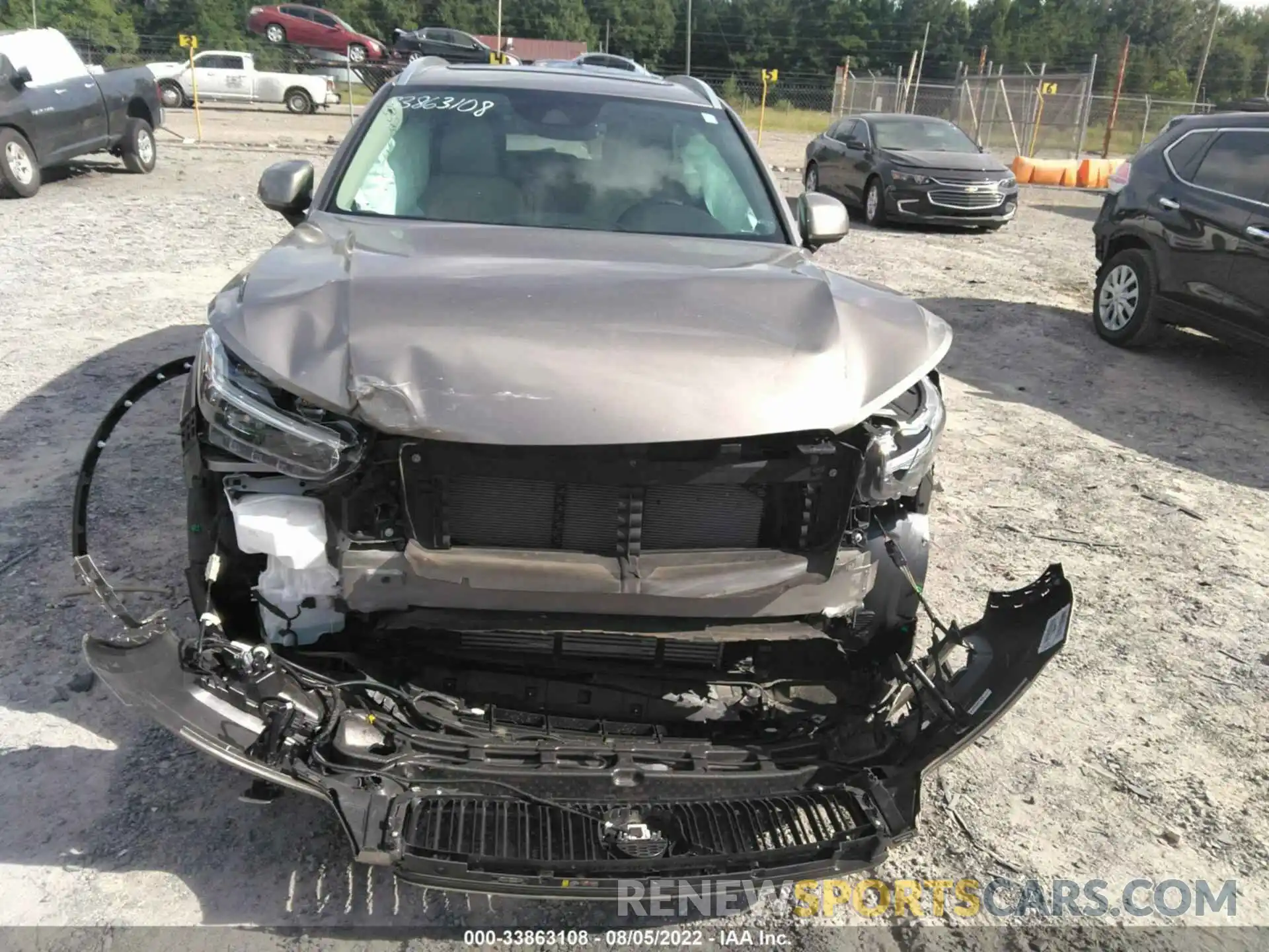 6 Photograph of a damaged car YV4AC2HK1N2642829 VOLVO XC40 2022