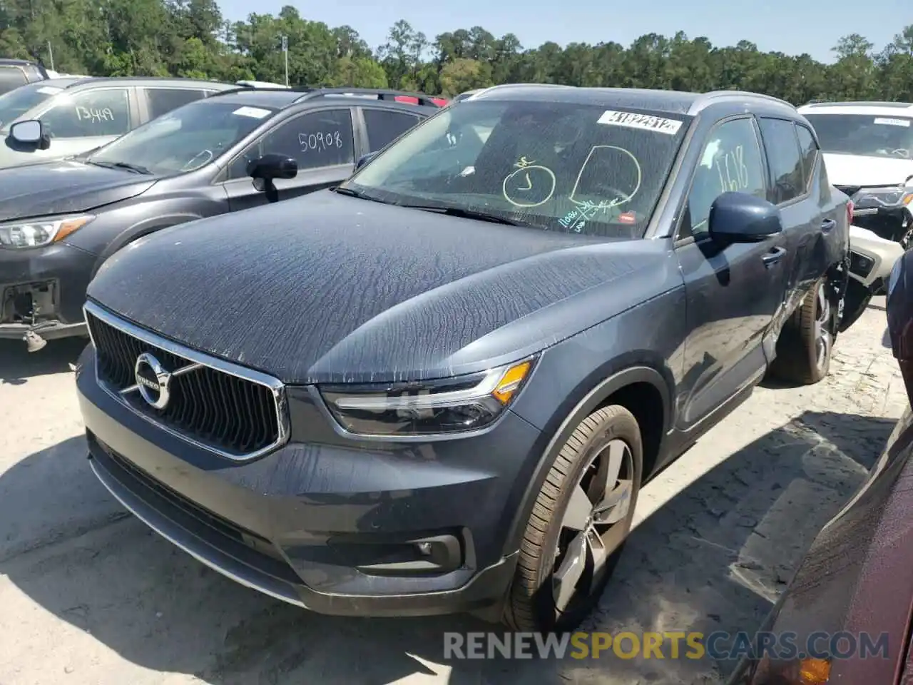 2 Photograph of a damaged car YV4AC2HK9N2665758 VOLVO XC40 2022