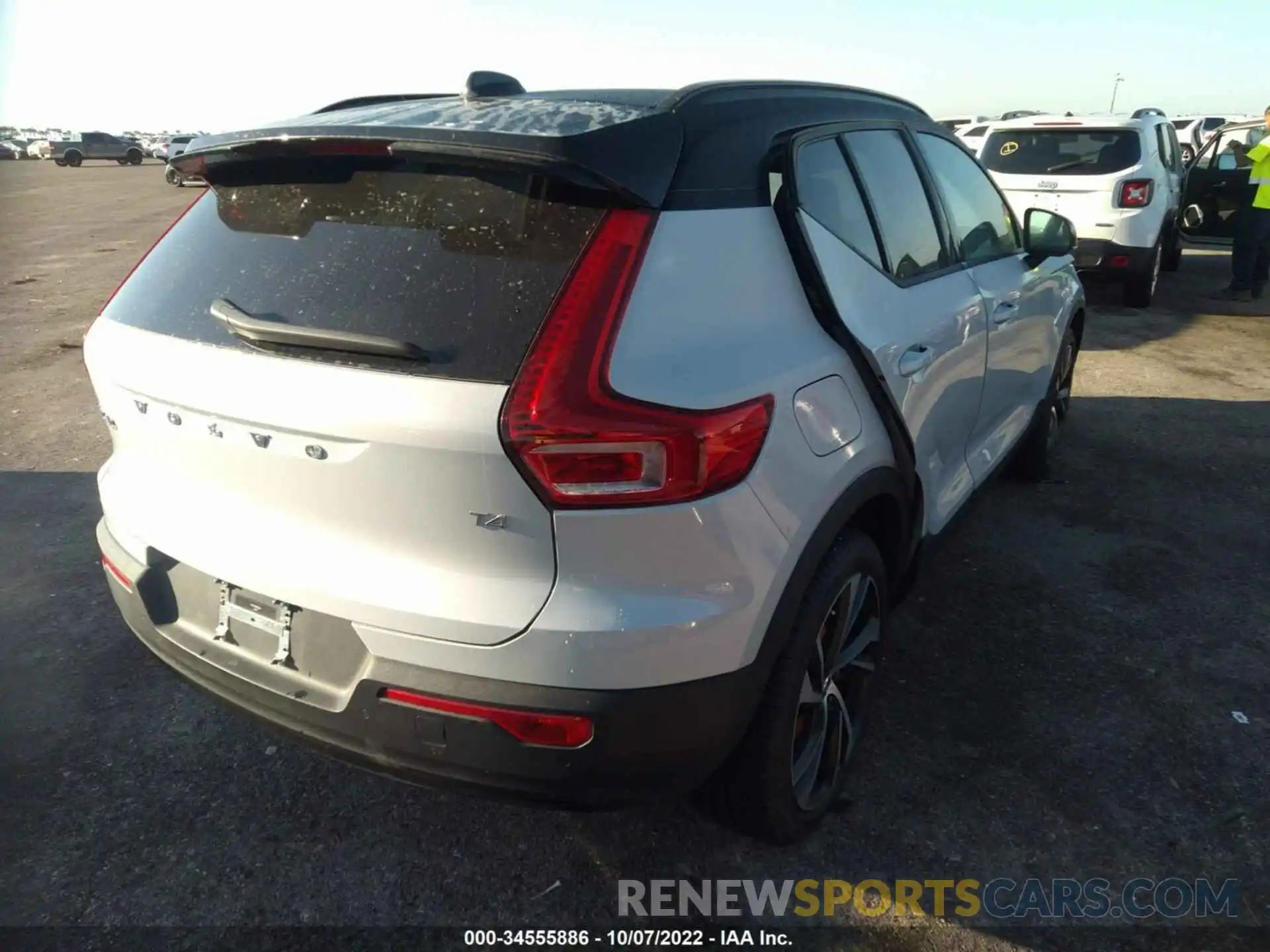 4 Фотография поврежденного автомобиля YV4AC2HM0N2789502 VOLVO XC40 2022