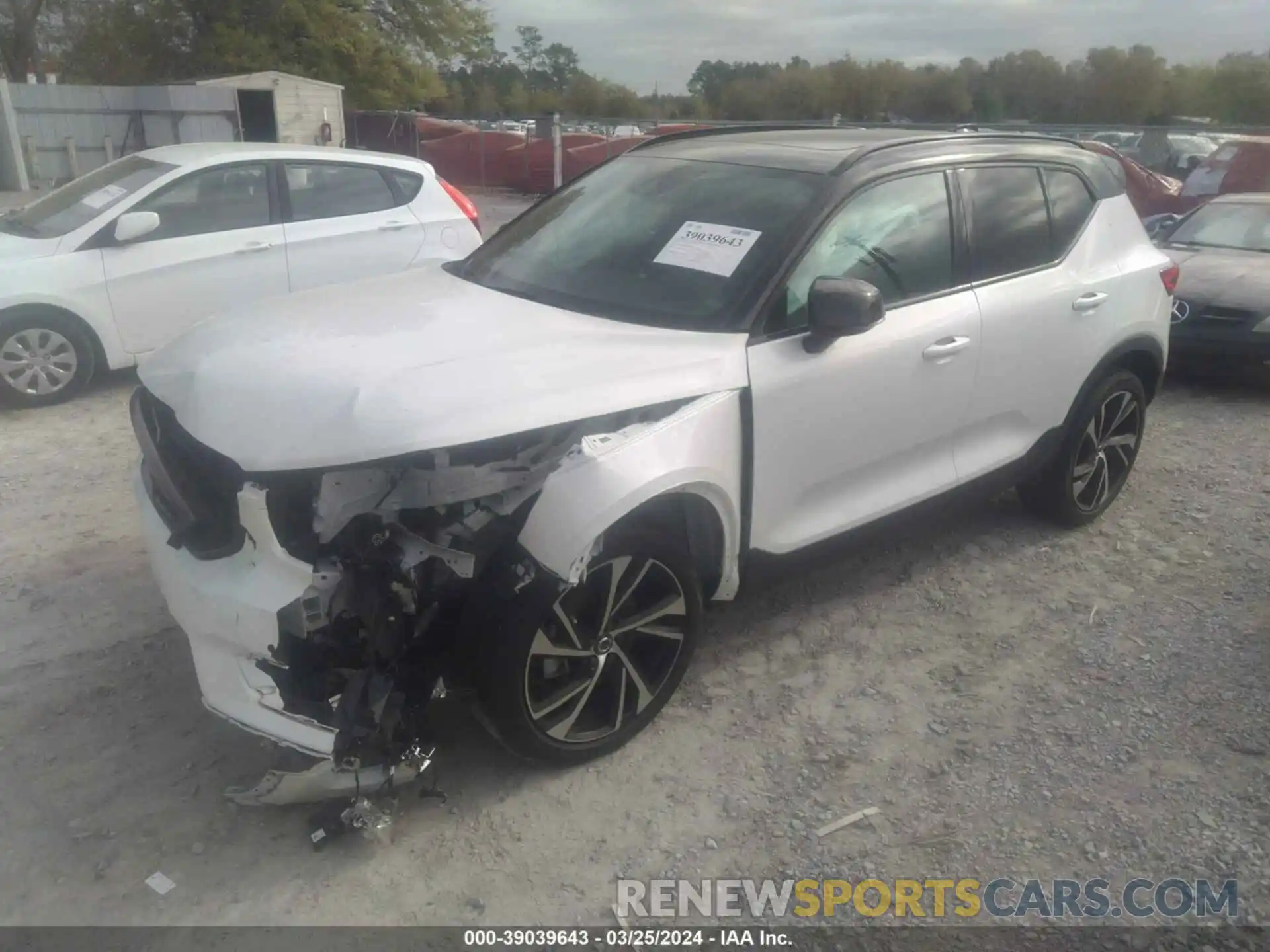 2 Photograph of a damaged car YV4AC2HMXN2791256 VOLVO XC40 2022