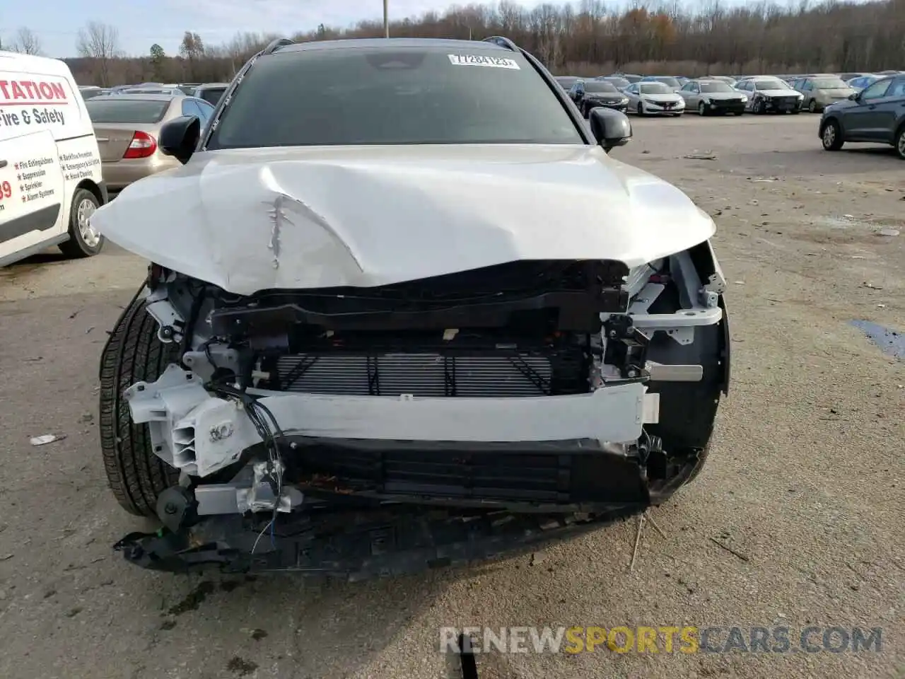 5 Photograph of a damaged car YV4ED3ULXP2067216 VOLVO XC40 2023