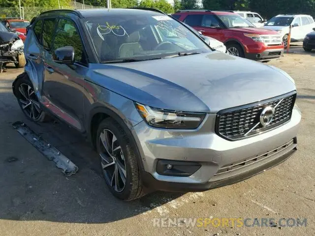 1 Photograph of a damaged car YV4162XZ4K2003488 VOLVO XC40 MOMEN 2019