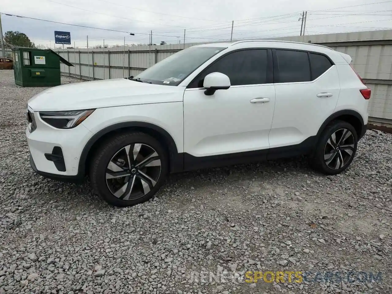 1 Photograph of a damaged car YV4K92HN4P2910241 VOLVO XC40 PLUS 2023