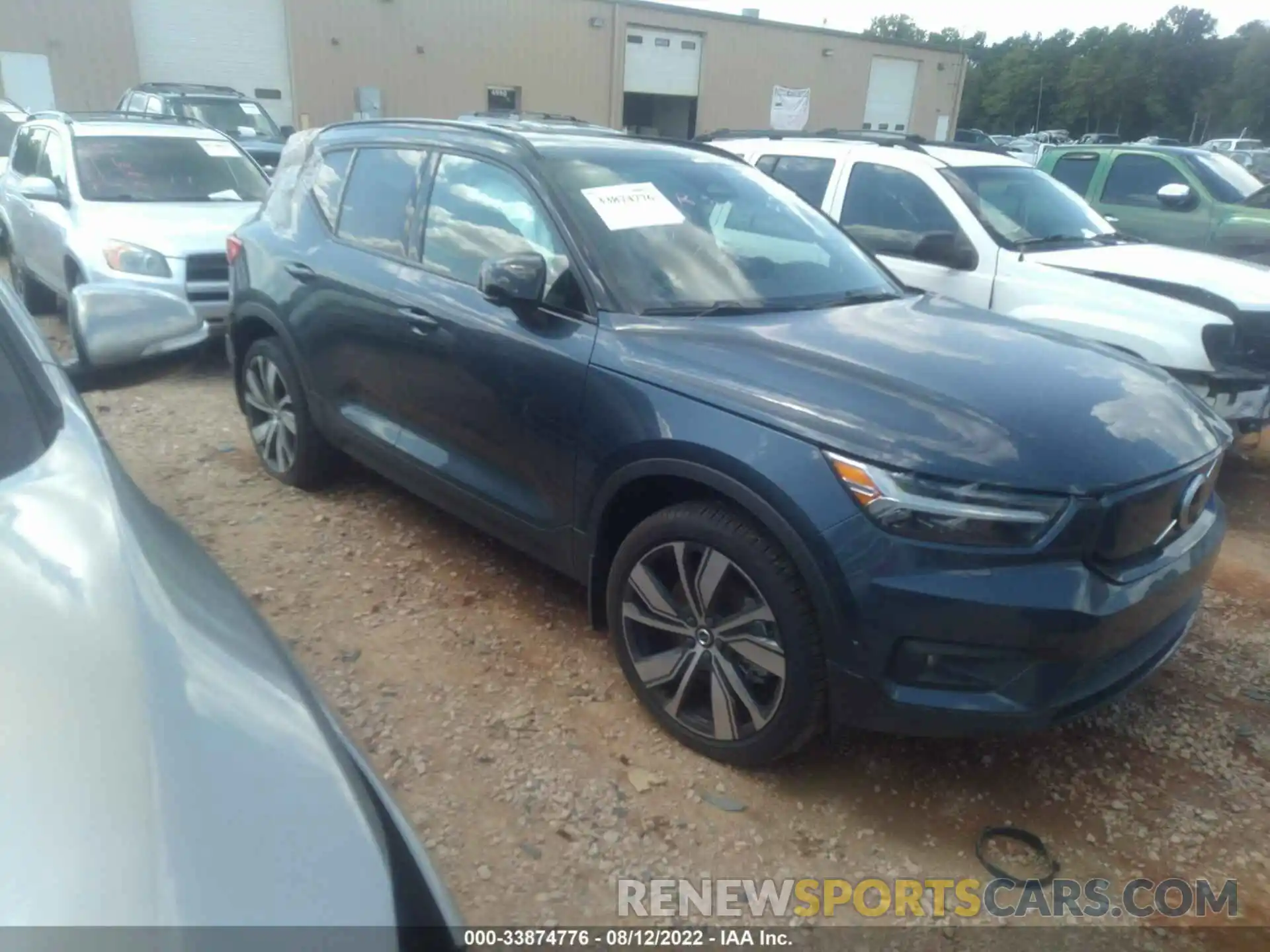 1 Photograph of a damaged car YV4ED3UR6N2653283 VOLVO XC40 RECHARGE PURE 2022