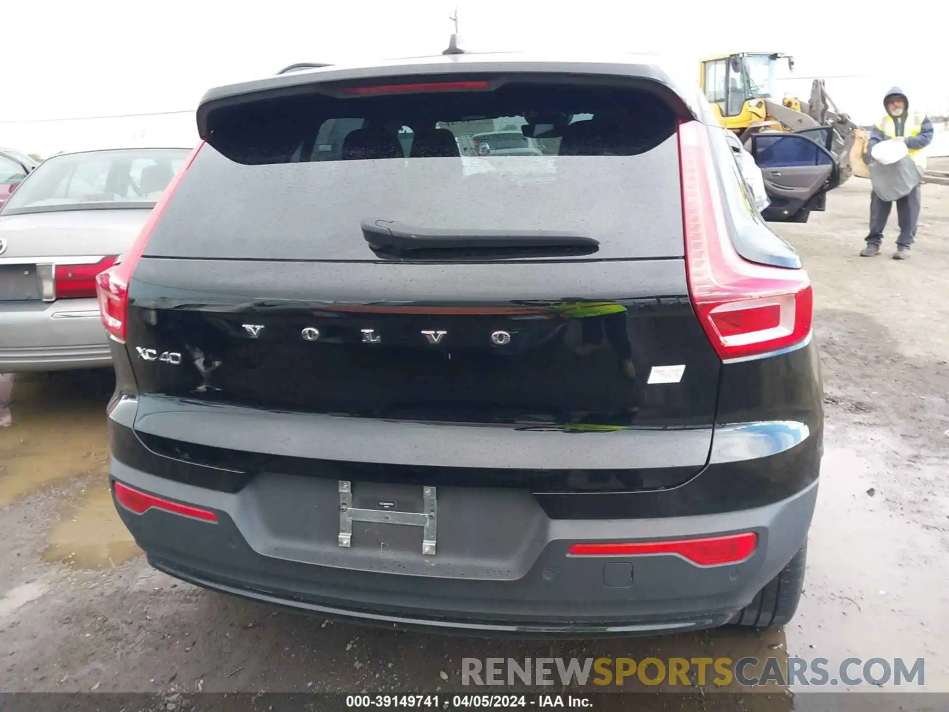 15 Photograph of a damaged car YV4ED3UM9P2001944 VOLVO XC40 RECHARGE PURE ELECTRIC 2023