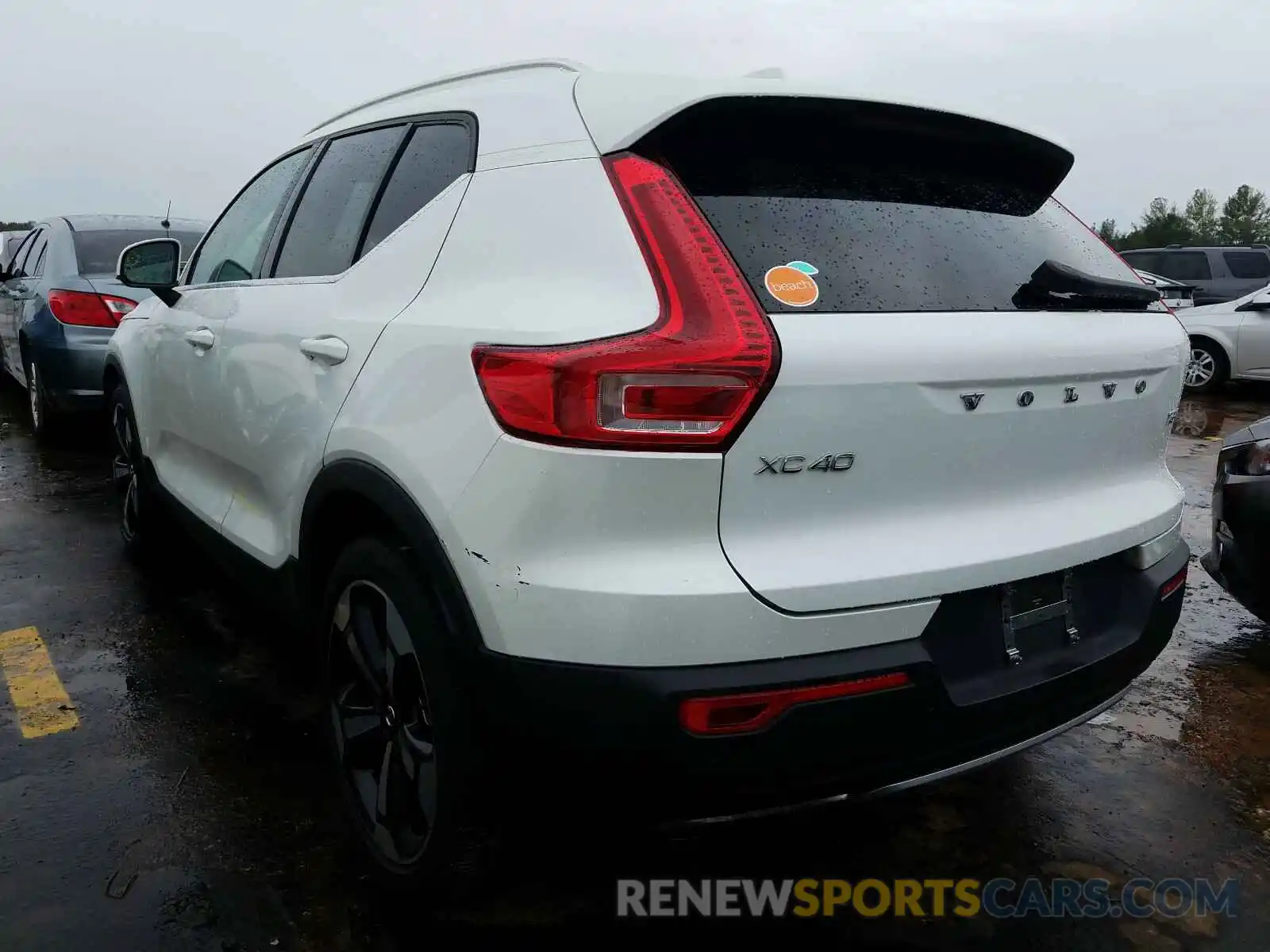 3 Фотография поврежденного автомобиля YV4162UL0K2060013 VOLVO XC40 T5 IN 2019