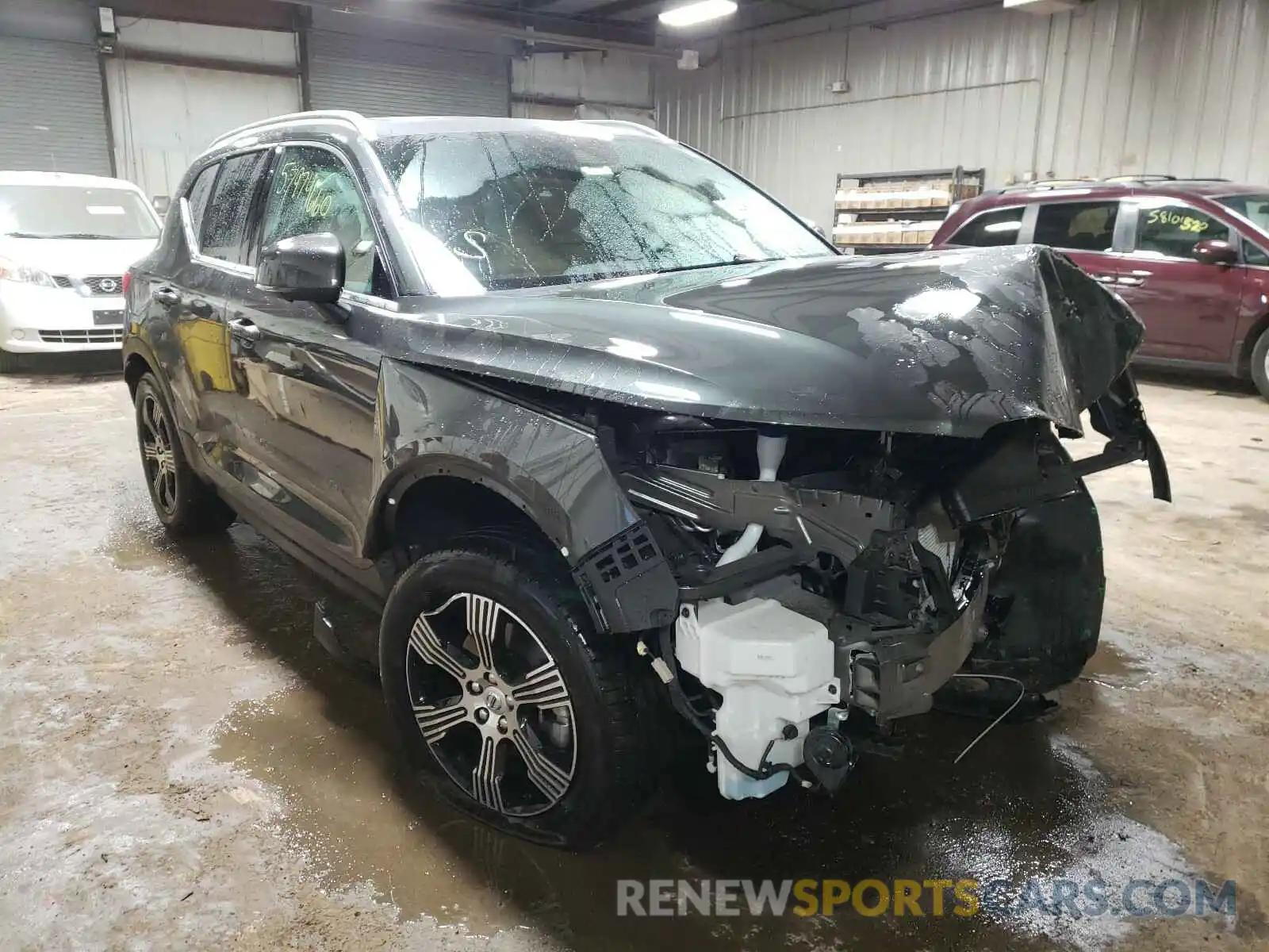 1 Photograph of a damaged car YV4162UL4K2113537 VOLVO XC40 T5 IN 2019