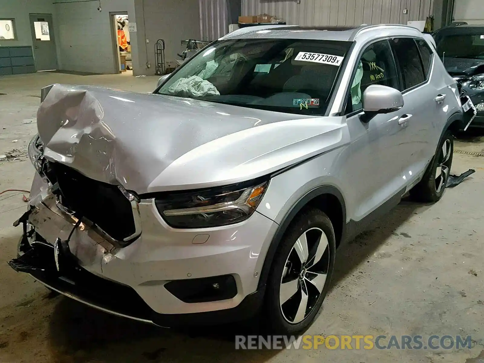 2 Photograph of a damaged car YV4162UK6K2145669 VOLVO XC40 T5 MO 2019