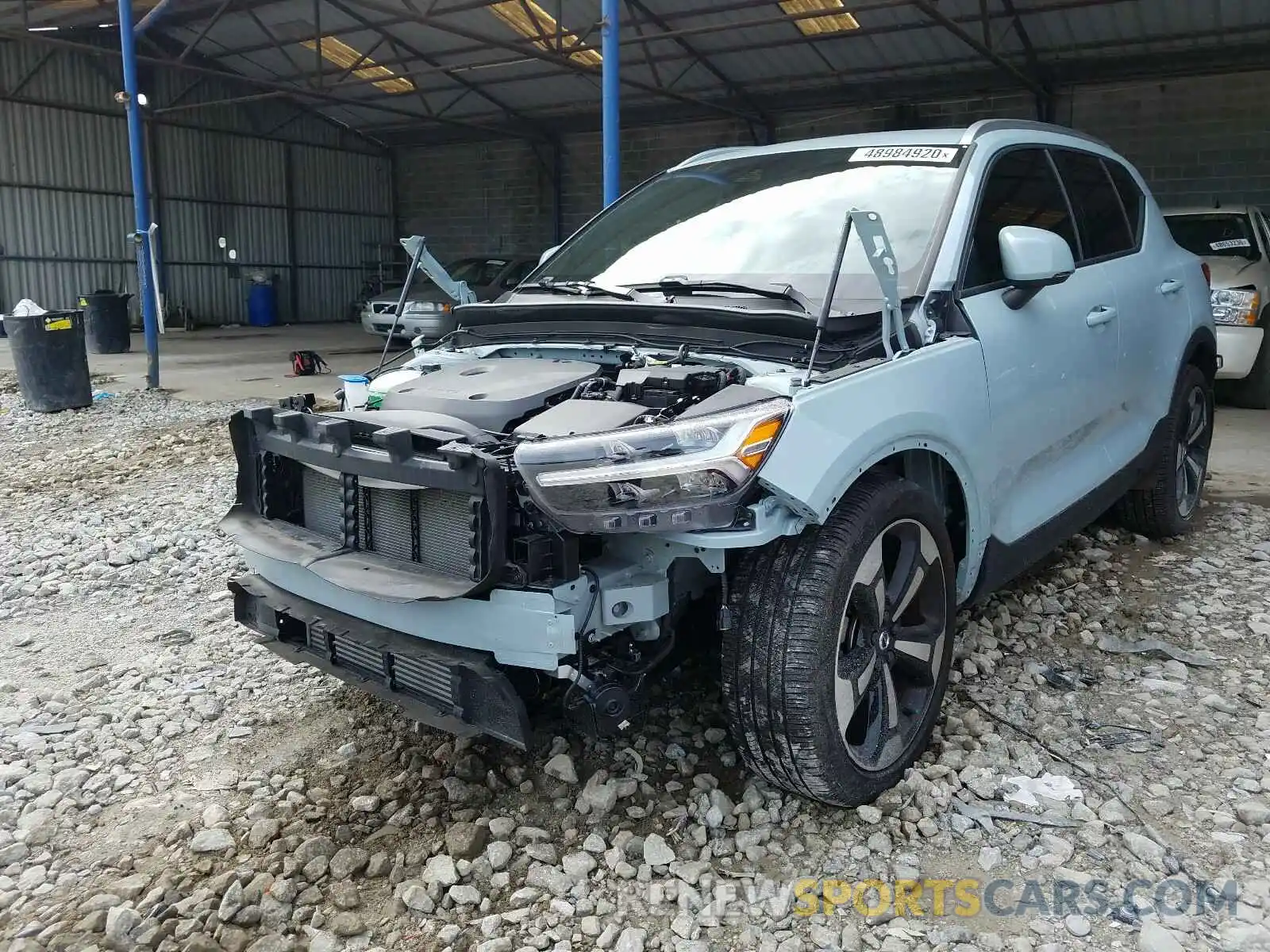 2 Photograph of a damaged car YV4162UKXK2151992 VOLVO XC40 T5 MO 2019