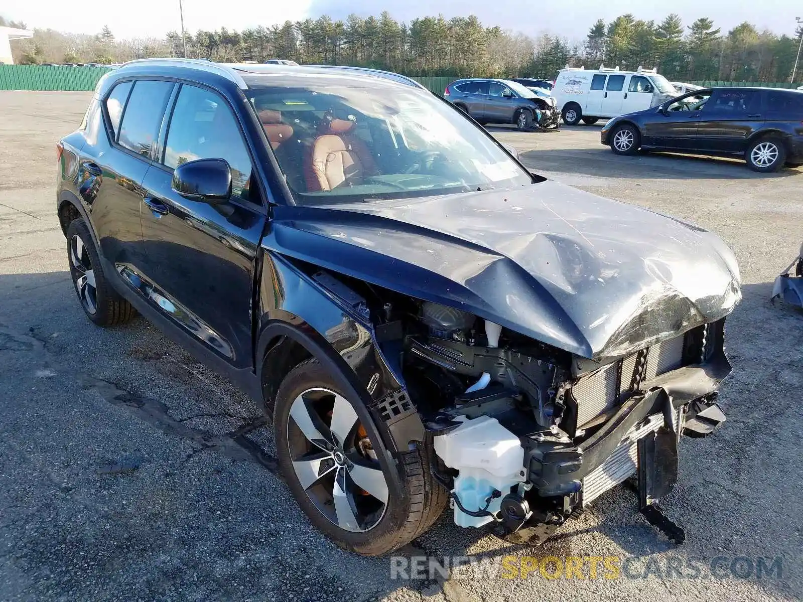 1 Photograph of a damaged car YV4162XZ3K2004986 VOLVO XC40 T5 MO 2019