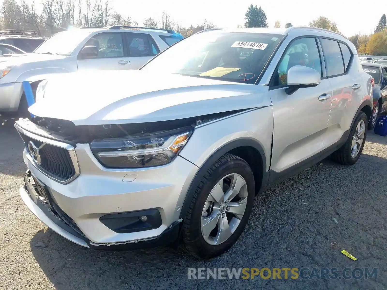 2 Photograph of a damaged car YV4162XZ3K2012845 VOLVO XC40 T5 MO 2019