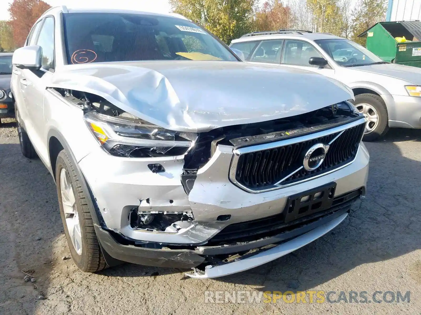 9 Photograph of a damaged car YV4162XZ3K2012845 VOLVO XC40 T5 MO 2019