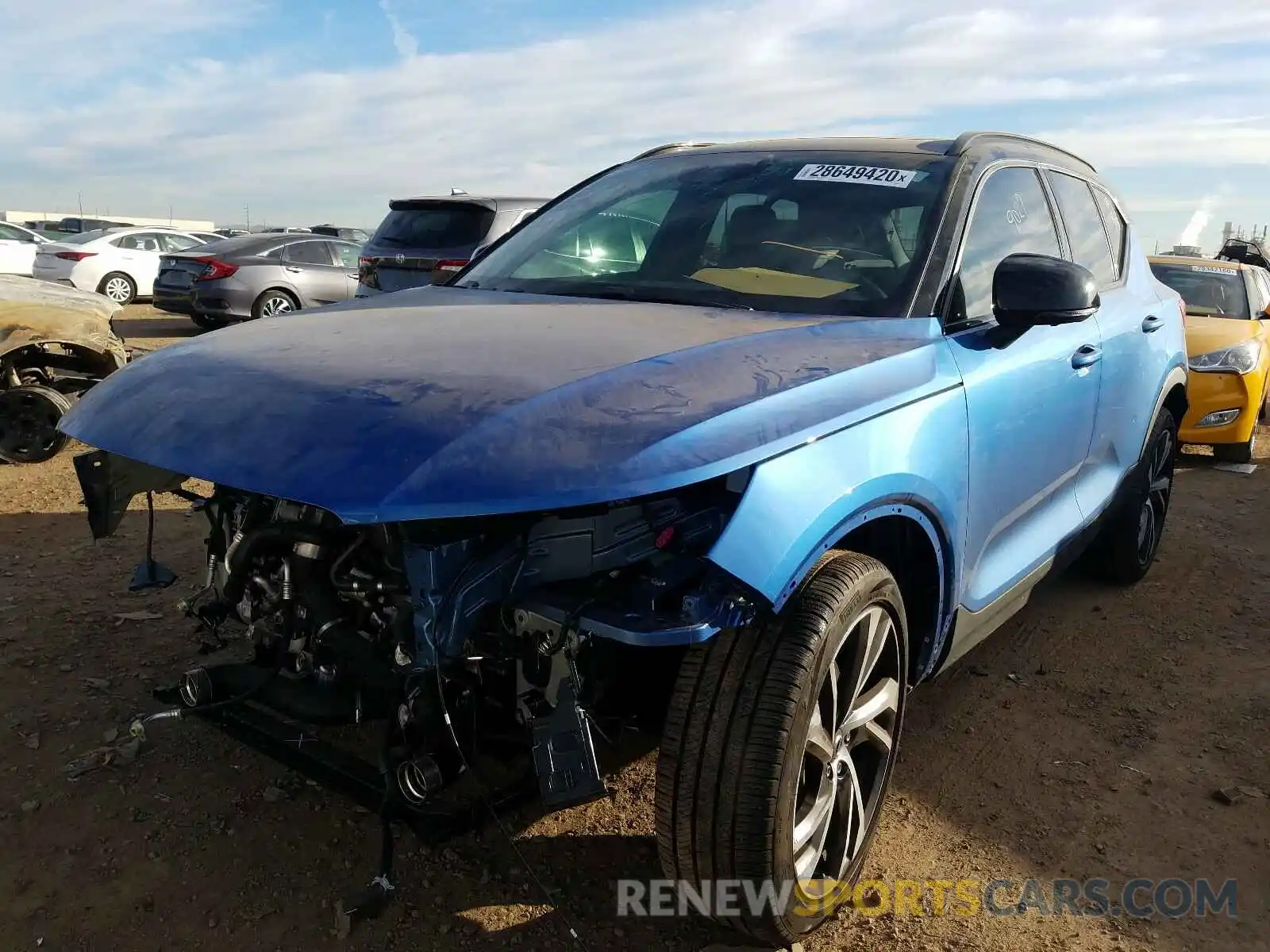 2 Photograph of a damaged car YV4162UM2K2111097 VOLVO XC40 T5 R- 2019