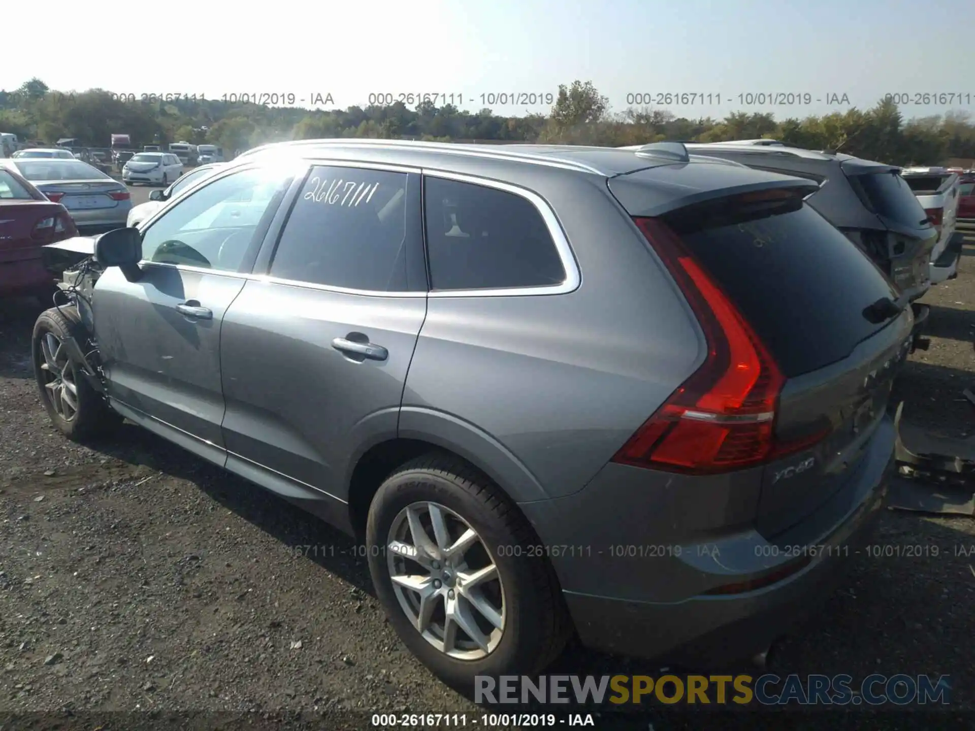 3 Photograph of a damaged car LYV102DK5KB187060 VOLVO XC60 2019