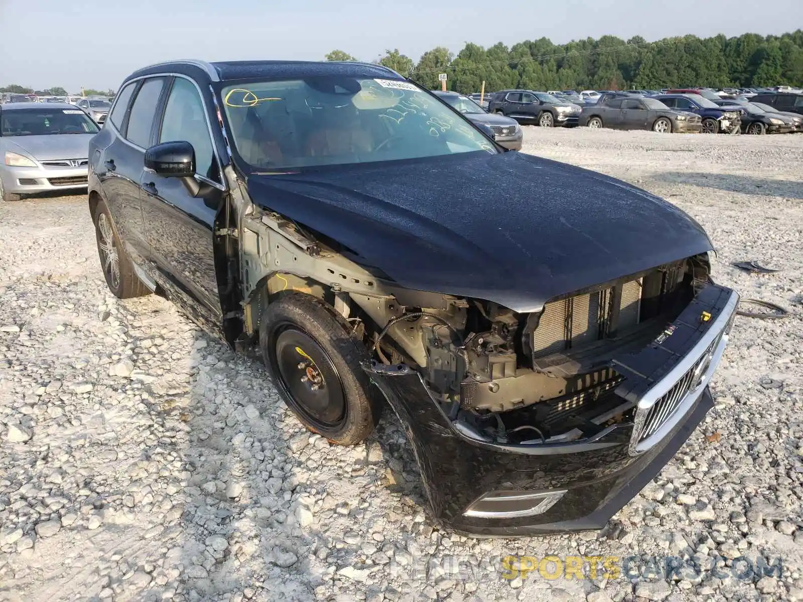 1 Photograph of a damaged car LYV102DL4KB235429 VOLVO XC60 2019