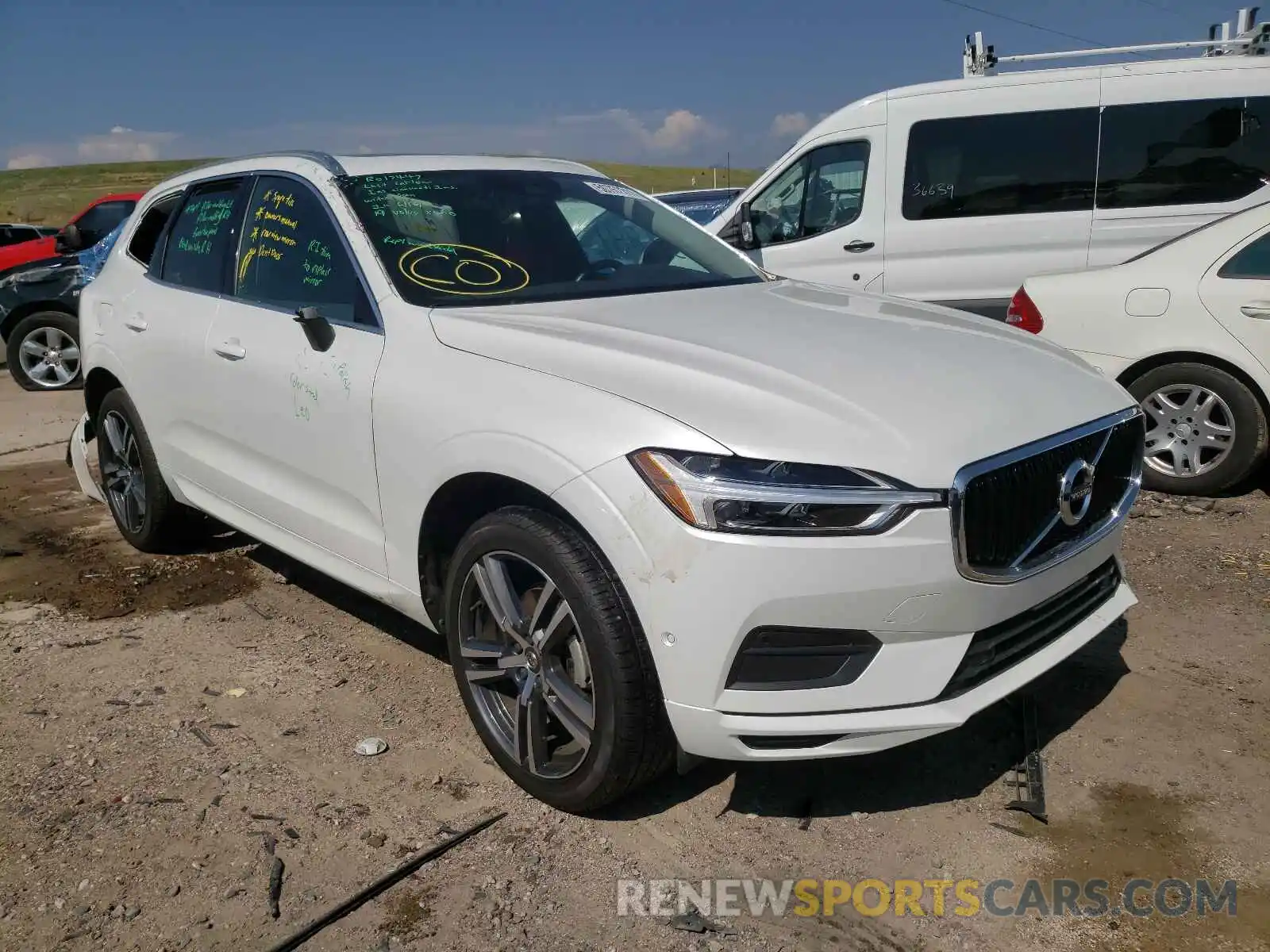 1 Photograph of a damaged car LYV102RK2KB184349 VOLVO XC60 2019