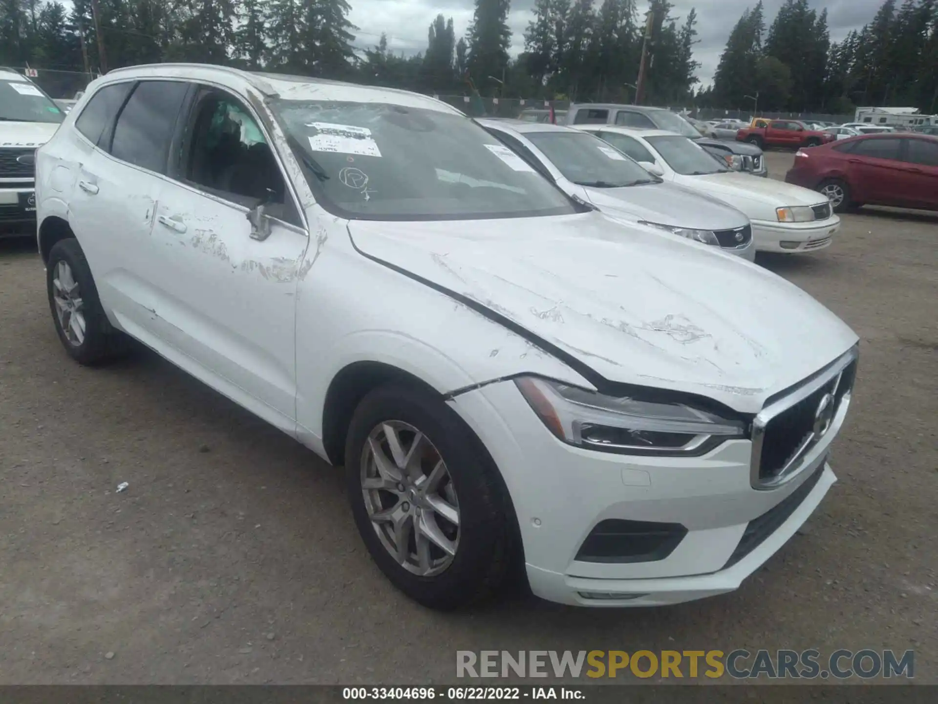 1 Photograph of a damaged car LYV102RK2KB287853 VOLVO XC60 2019