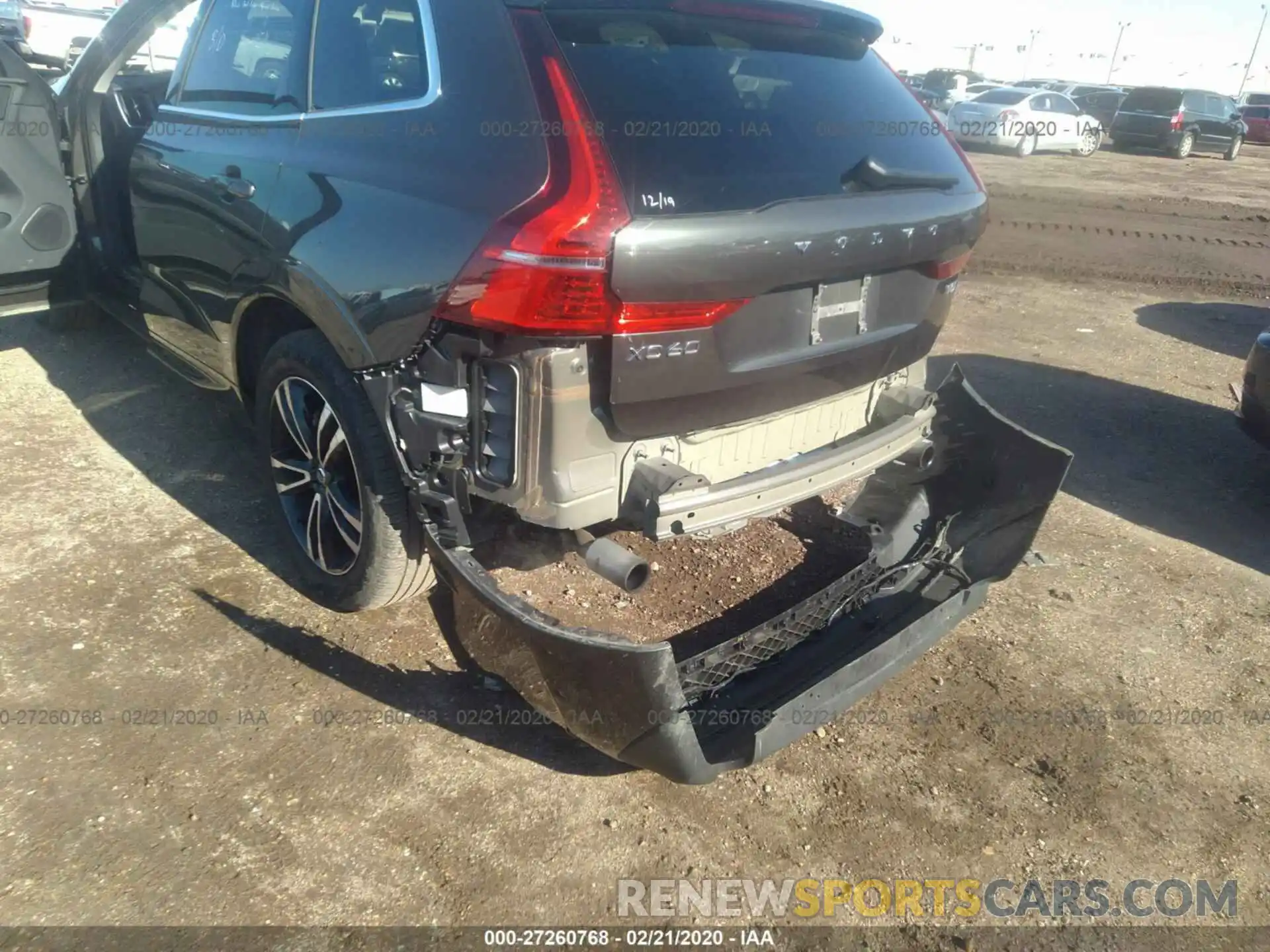 6 Photograph of a damaged car LYV102RK3KB214734 VOLVO XC60 2019