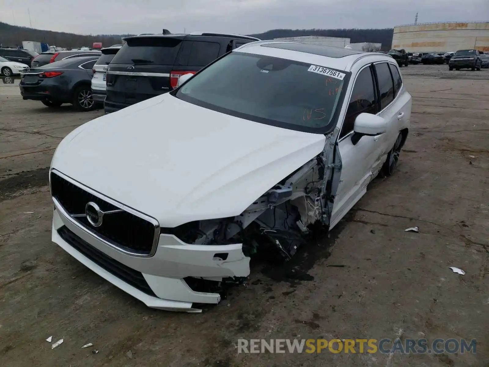2 Photograph of a damaged car LYV102RK3KB214913 VOLVO XC60 2019