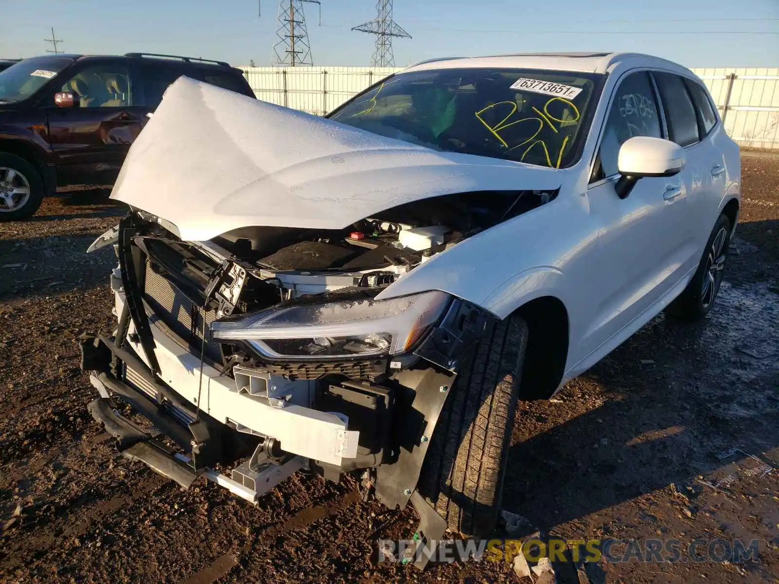 2 Photograph of a damaged car LYV102RK3KB289532 VOLVO XC60 2019