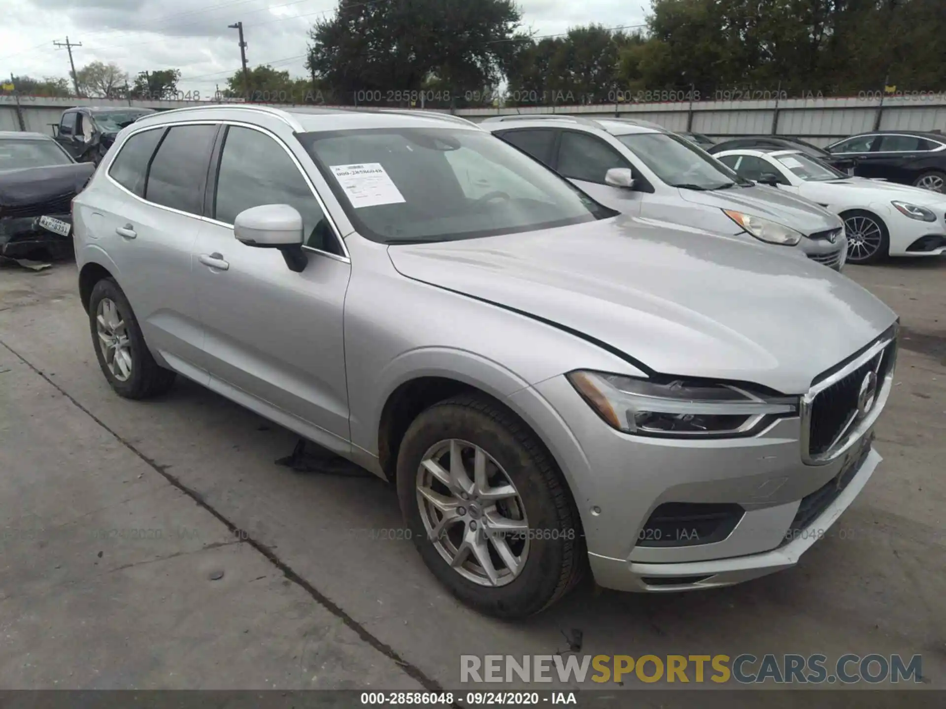 1 Photograph of a damaged car LYV102RK4KB178262 VOLVO XC60 2019