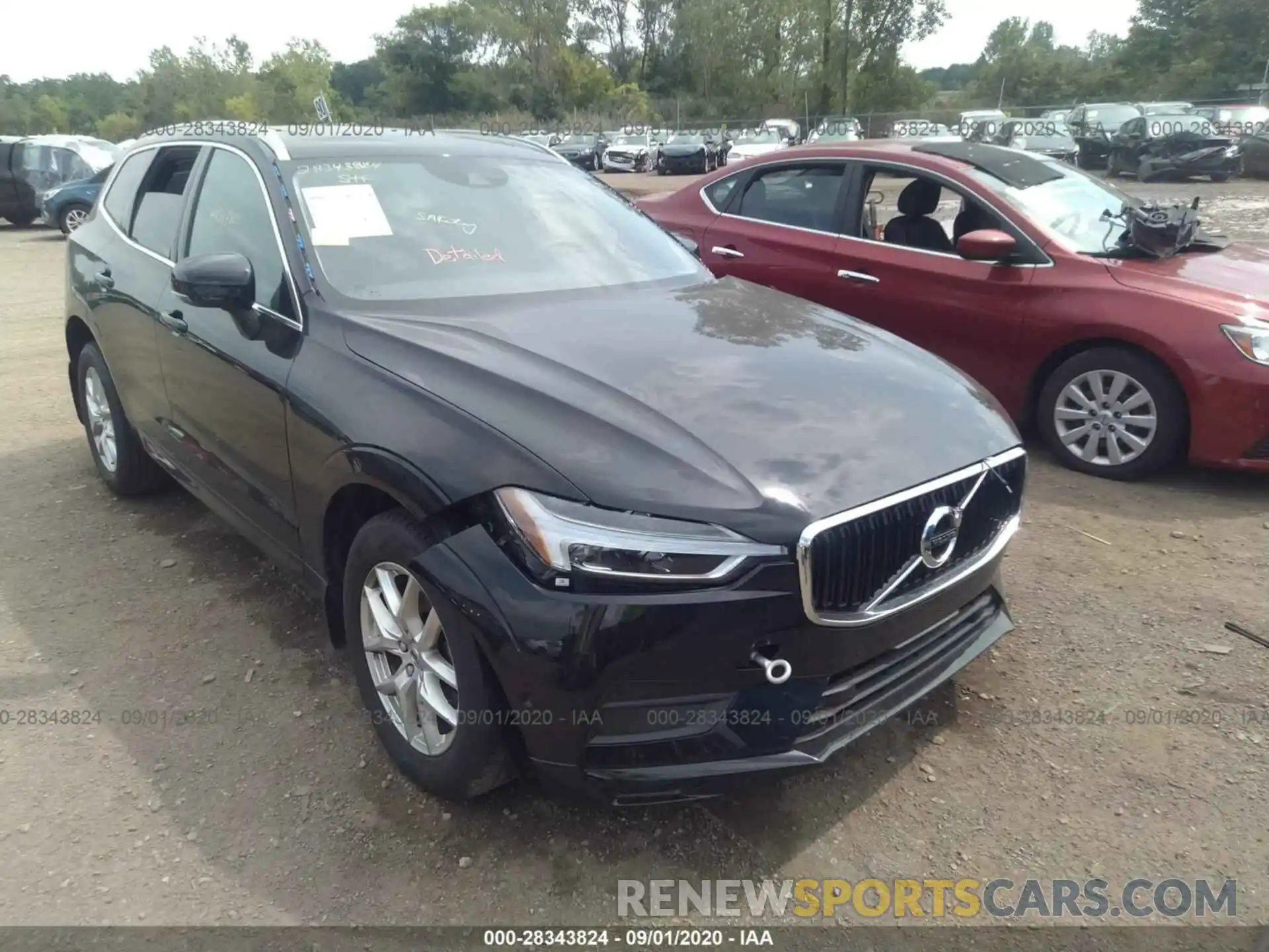 1 Photograph of a damaged car LYV102RK4KB383869 VOLVO XC60 2019