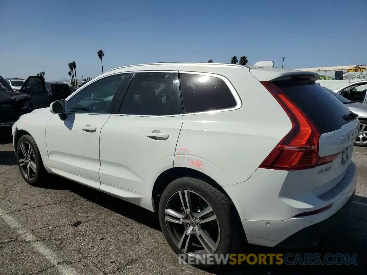 2 Photograph of a damaged car LYV102RK6KB335189 VOLVO XC60 2019