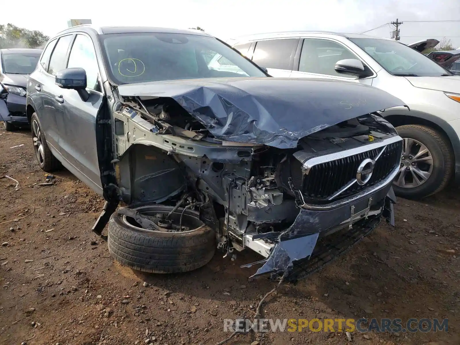 1 Photograph of a damaged car LYV102RKXKB288927 VOLVO XC60 2019