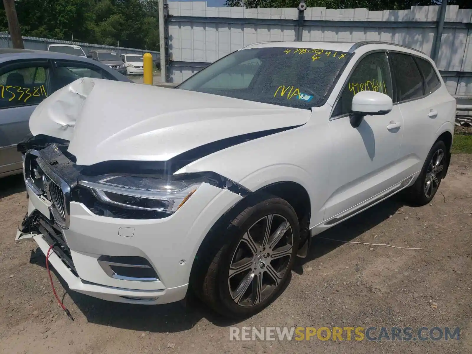 2 Photograph of a damaged car LYV102RL1KB236241 VOLVO XC60 2019