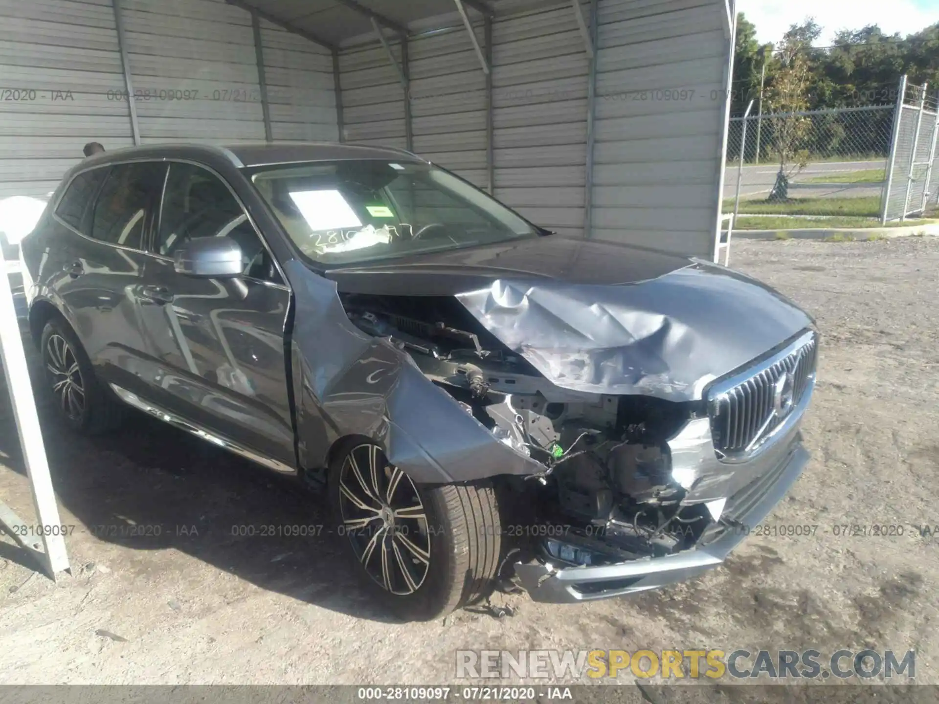 1 Photograph of a damaged car LYV102RL1KB284208 VOLVO XC60 2019