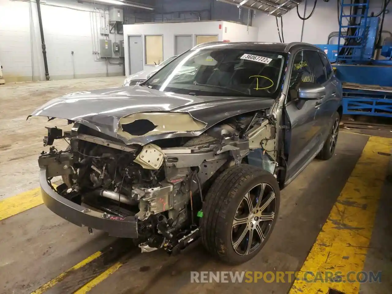 2 Photograph of a damaged car LYV102RL4KB336608 VOLVO XC60 2019