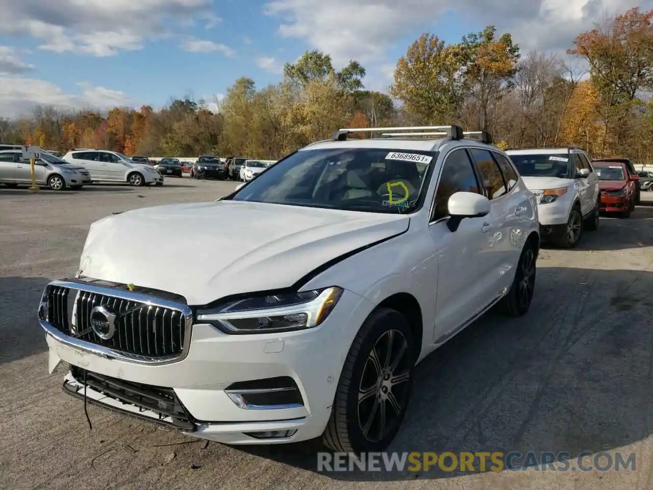 2 Photograph of a damaged car LYV102RL5KB184564 VOLVO XC60 2019