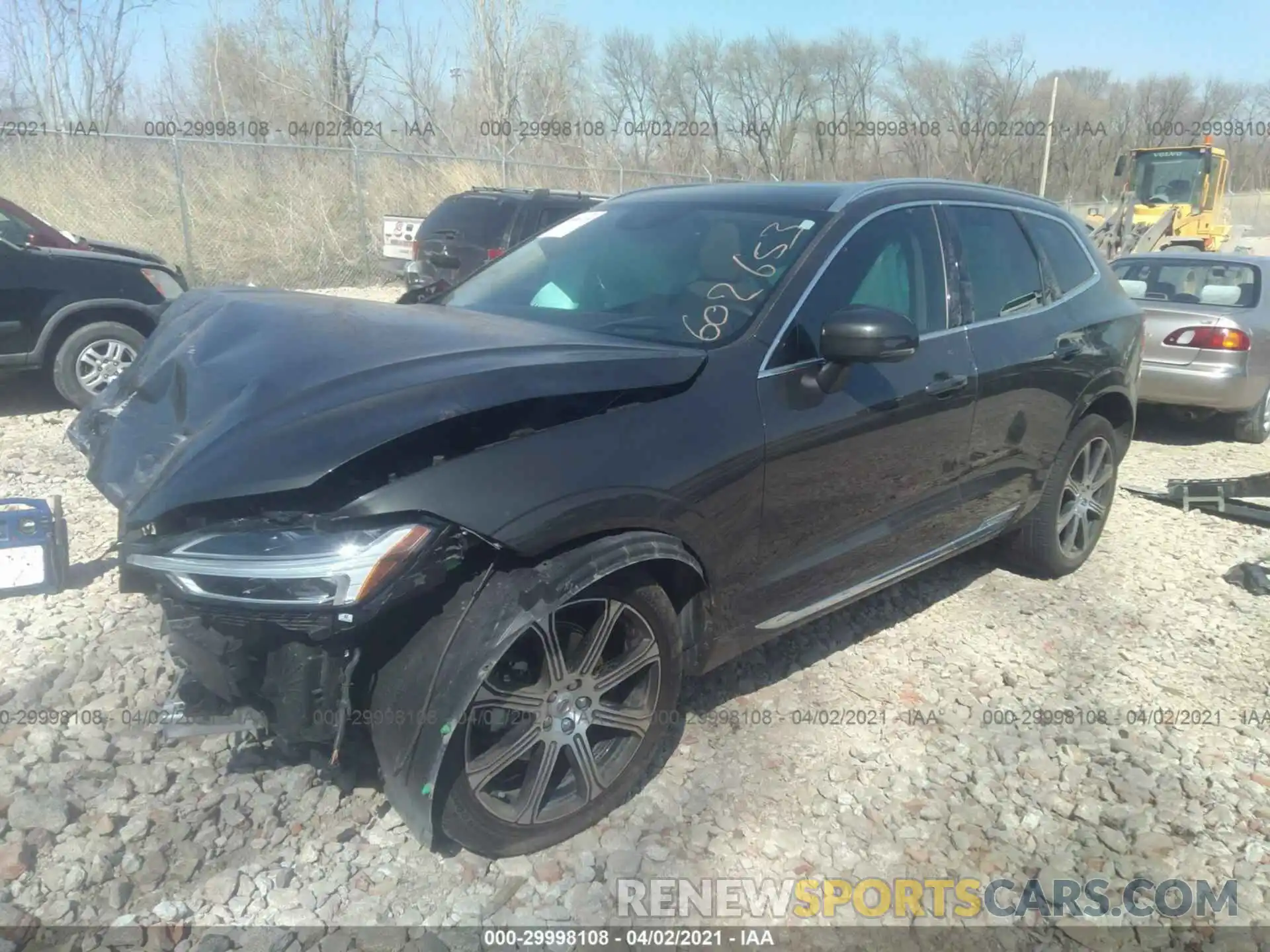 2 Photograph of a damaged car LYV102RL5KB326802 VOLVO XC60 2019