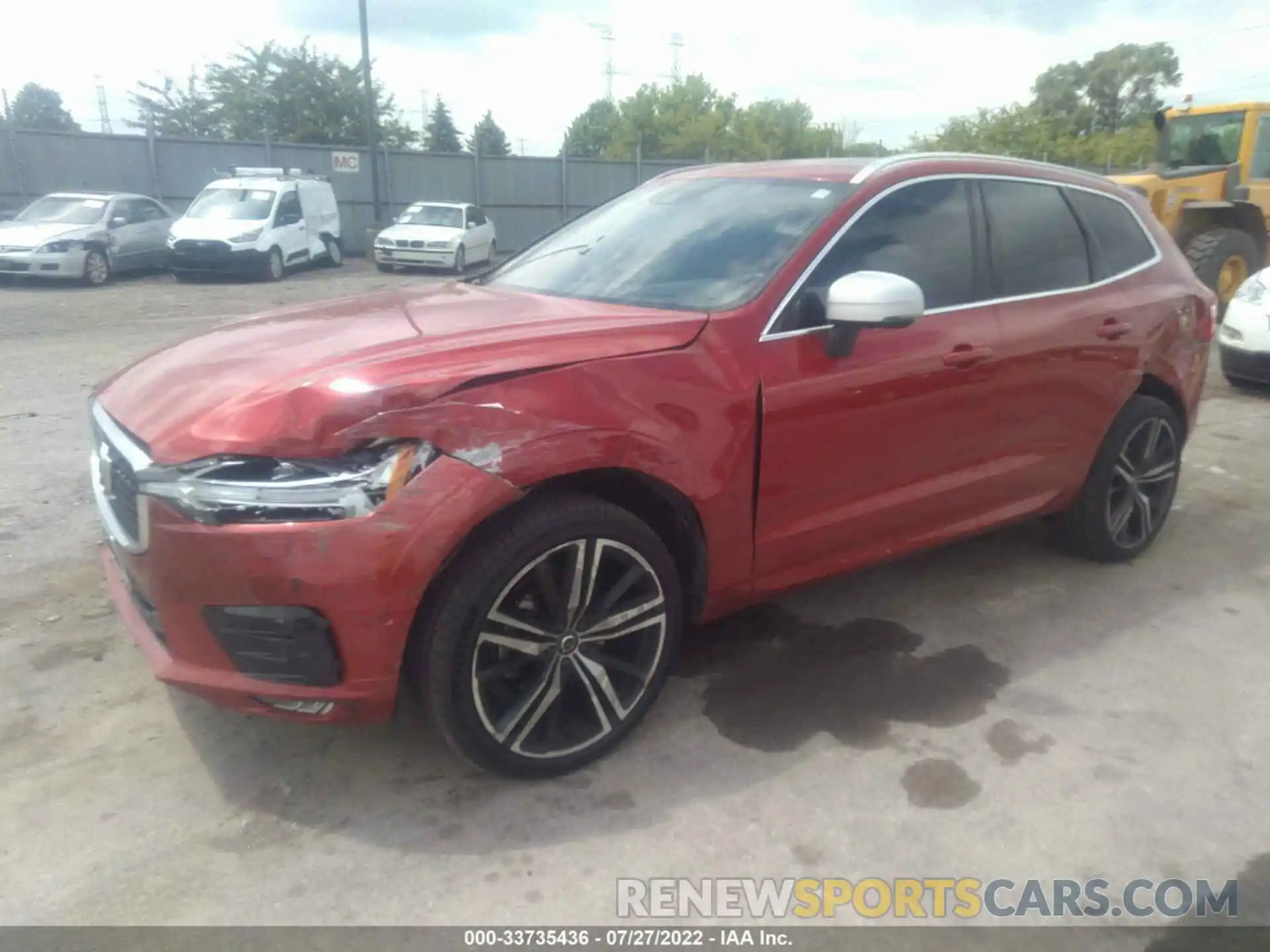 2 Photograph of a damaged car LYV102RM0KB218516 VOLVO XC60 2019