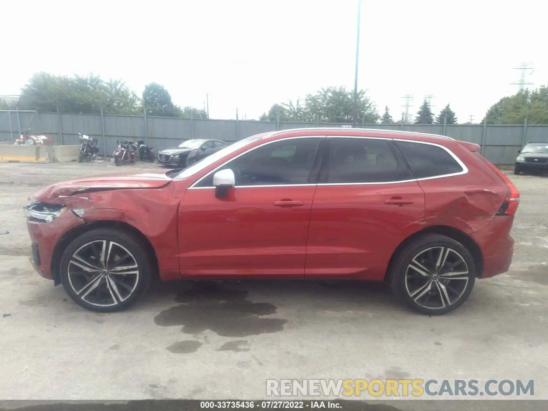 6 Photograph of a damaged car LYV102RM0KB218516 VOLVO XC60 2019