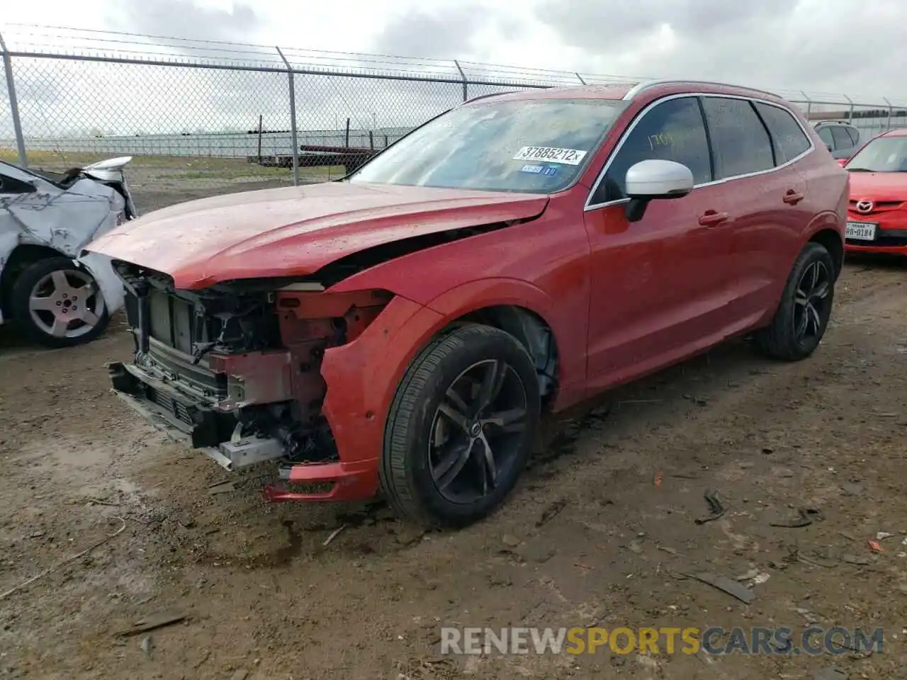 2 Photograph of a damaged car LYV102RM9KB278956 VOLVO XC60 2019