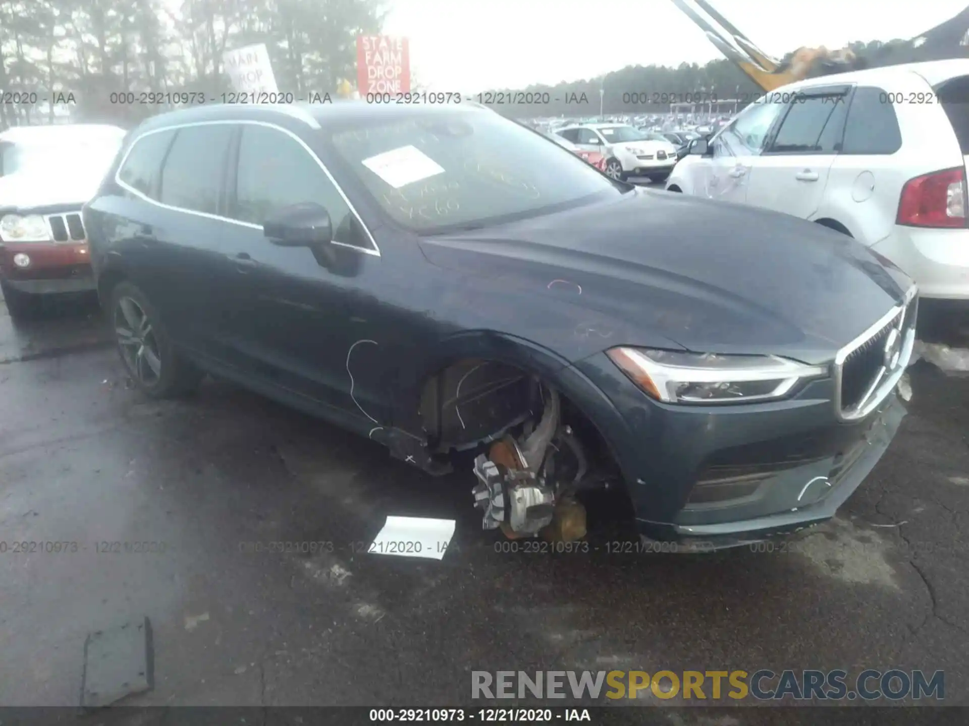 1 Photograph of a damaged car LYVA22RK0KB254988 VOLVO XC60 2019