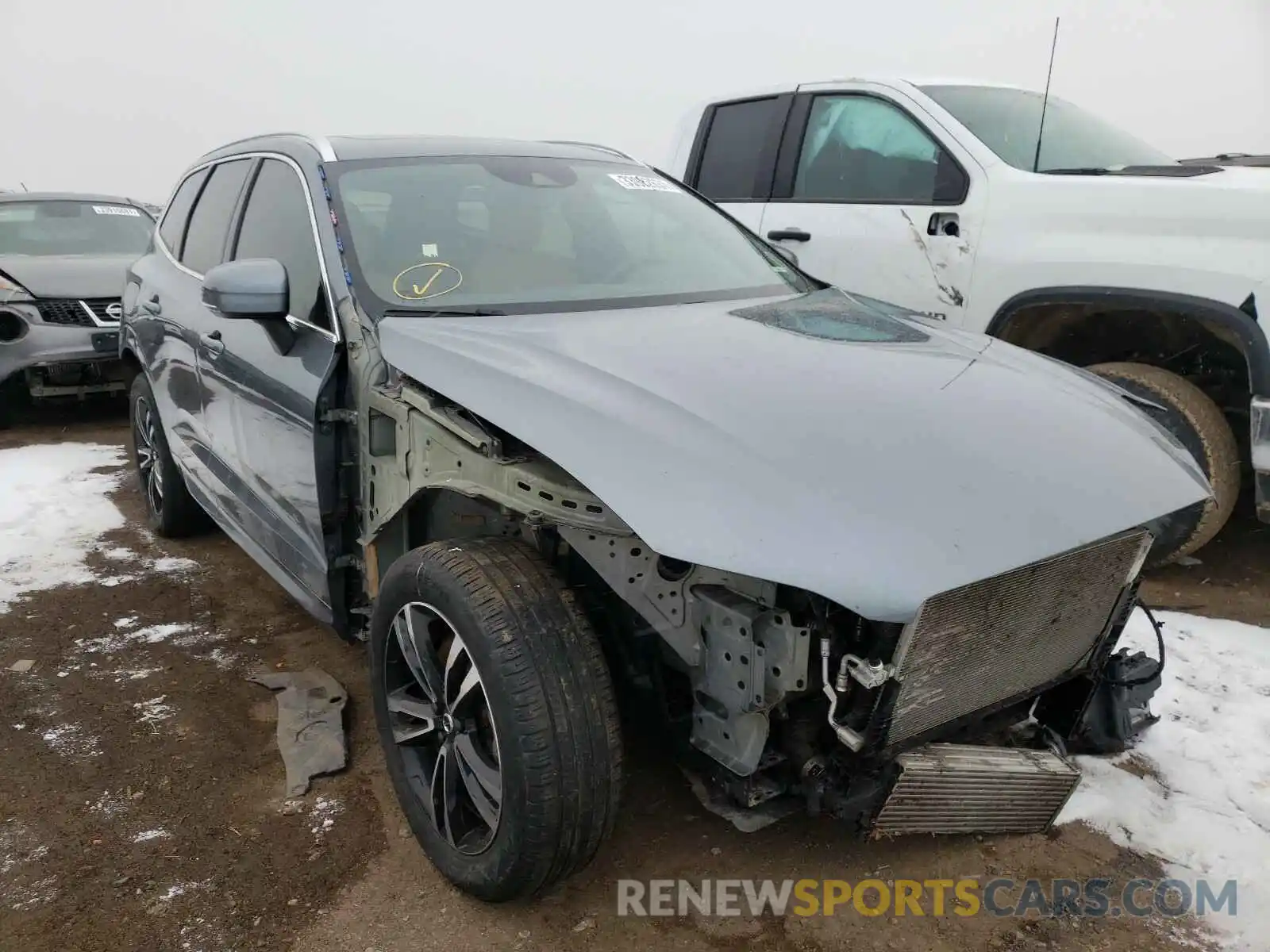 1 Photograph of a damaged car LYVA22RK3KB224383 VOLVO XC60 2019