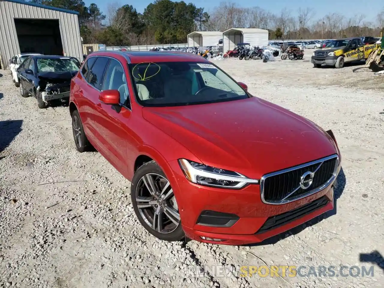 1 Photograph of a damaged car LYVA22RK6KB191766 VOLVO XC60 2019