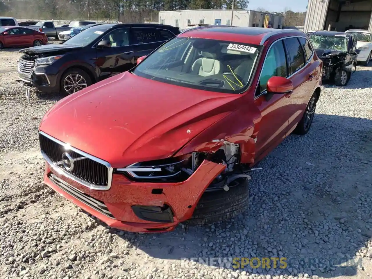 2 Photograph of a damaged car LYVA22RK6KB191766 VOLVO XC60 2019