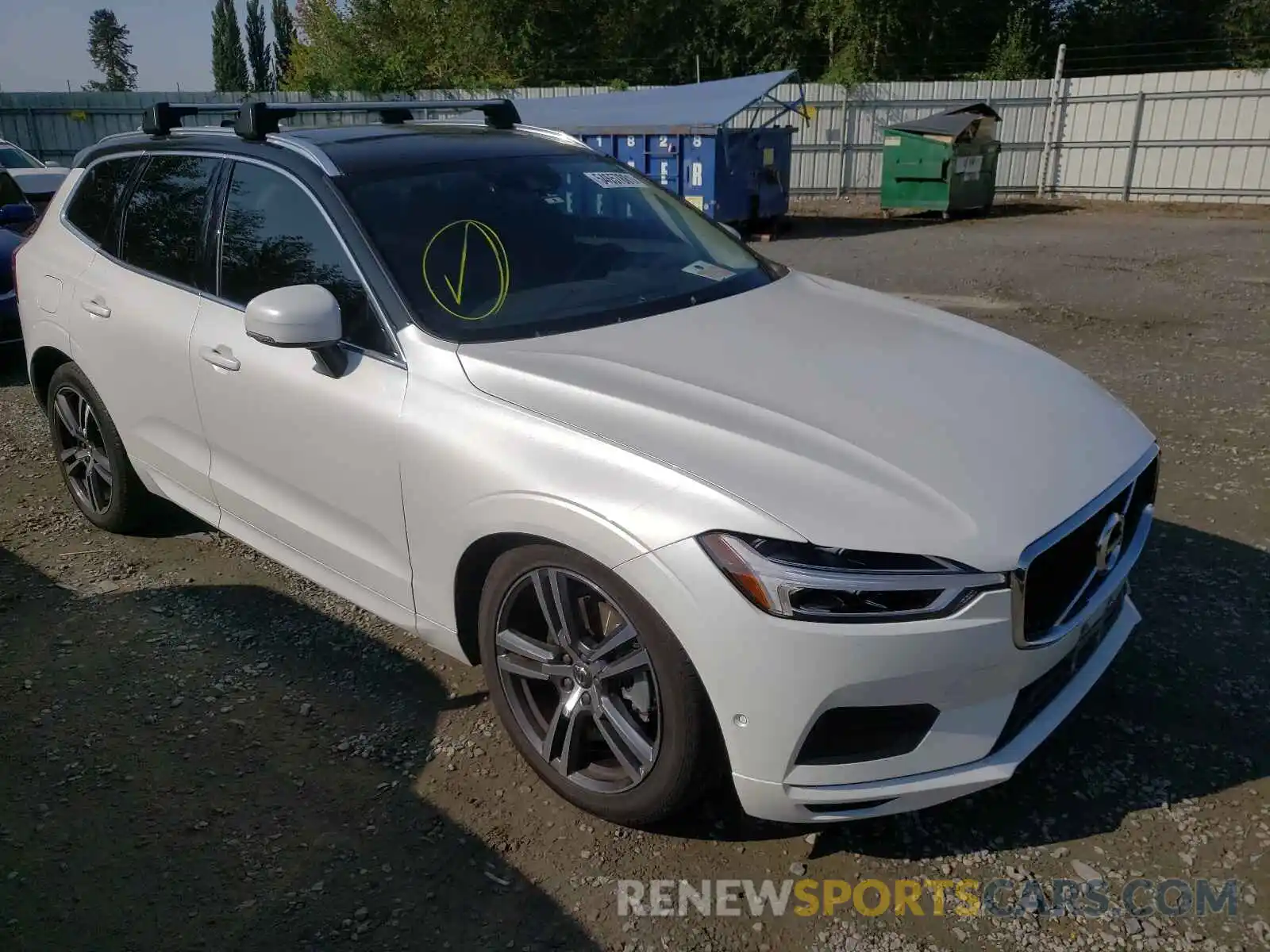 1 Photograph of a damaged car LYVA22RK6KB230954 VOLVO XC60 2019