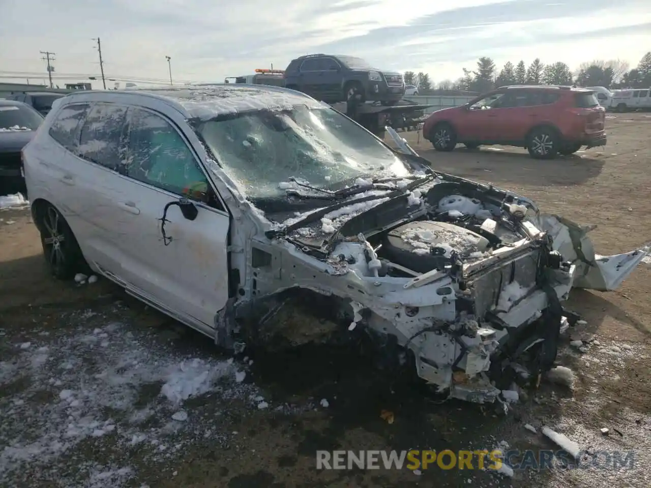 1 Photograph of a damaged car LYVA22RL0KB262825 VOLVO XC60 2019