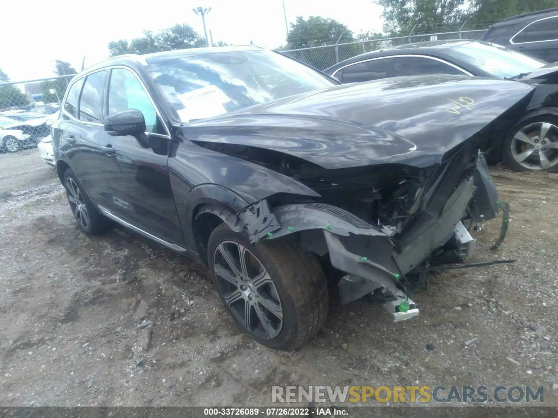 1 Photograph of a damaged car LYVA22RL2KB250417 VOLVO XC60 2019